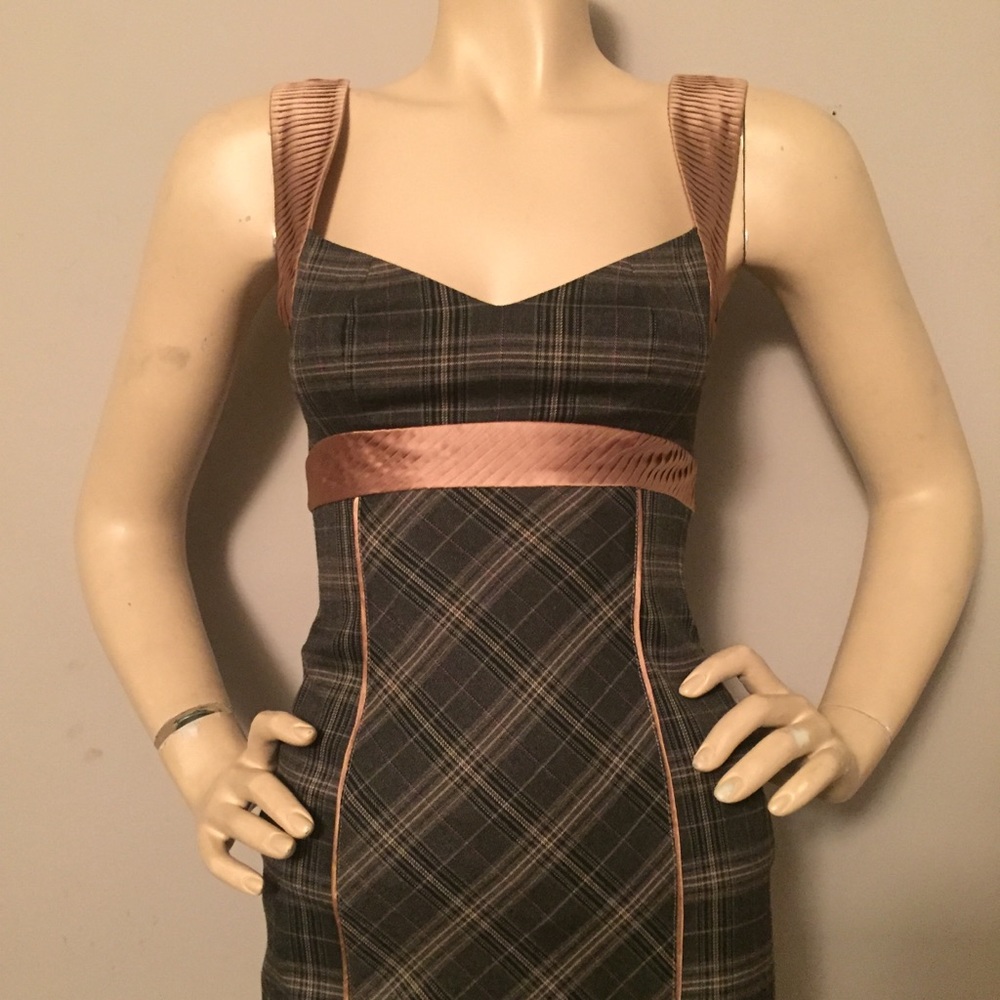 Plaid Bebe dress